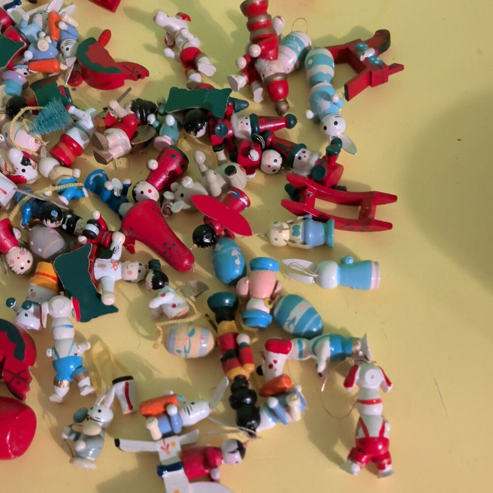 Vintage Lot Of  Christmas Miniatures mixed variety